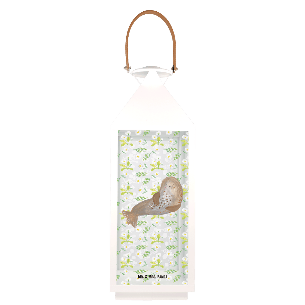 Deko Laterne Robbe lachend Gartenlampe, Gartenleuchte, Gartendekoration, Gartenlicht, Laterne  kleine Laternen, XXL Laternen, Laterne groß, Tiermotive, Gute Laune, lustige Sprüche, Tiere, Robbe, Robben, Seehund, Strand, Meerestier, Ostsee, Nordsee