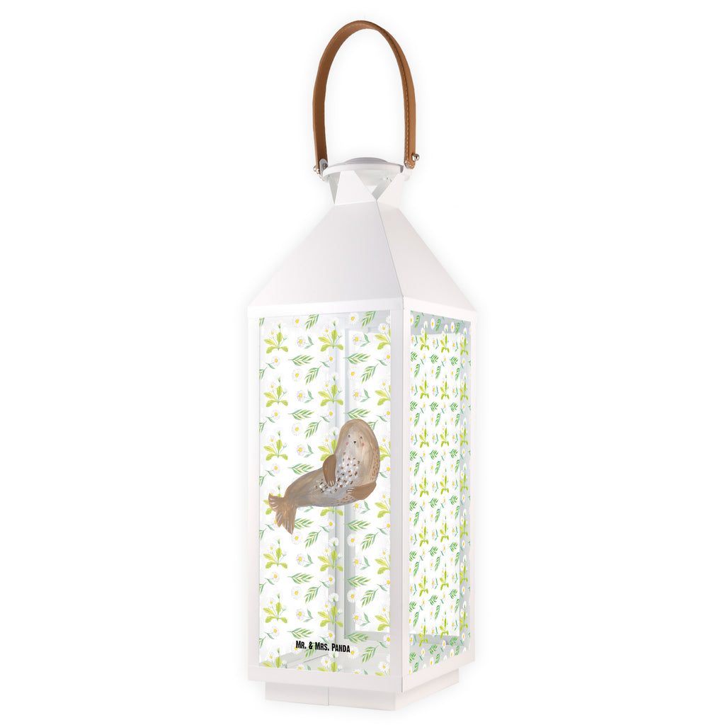 Deko Laterne Robbe lachend Gartenlampe, Gartenleuchte, Gartendekoration, Gartenlicht, Laterne  kleine Laternen, XXL Laternen, Laterne groß, Tiermotive, Gute Laune, lustige Sprüche, Tiere, Robbe, Robben, Seehund, Strand, Meerestier, Ostsee, Nordsee