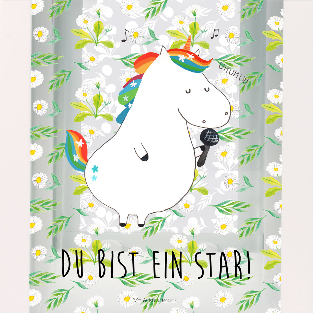 Deko Laterne Einhorn Sänger Gartenlampe, Gartenleuchte, Gartendekoration, Gartenlicht, Laterne  kleine Laternen, XXL Laternen, Laterne groß, Einhorn, Einhörner, Einhorn Deko, Pegasus, Unicorn, Glitzer, Konfetti, Party, Geburtstag, Feier, Fest, Disco, Sängerin, Sänger, Freundin