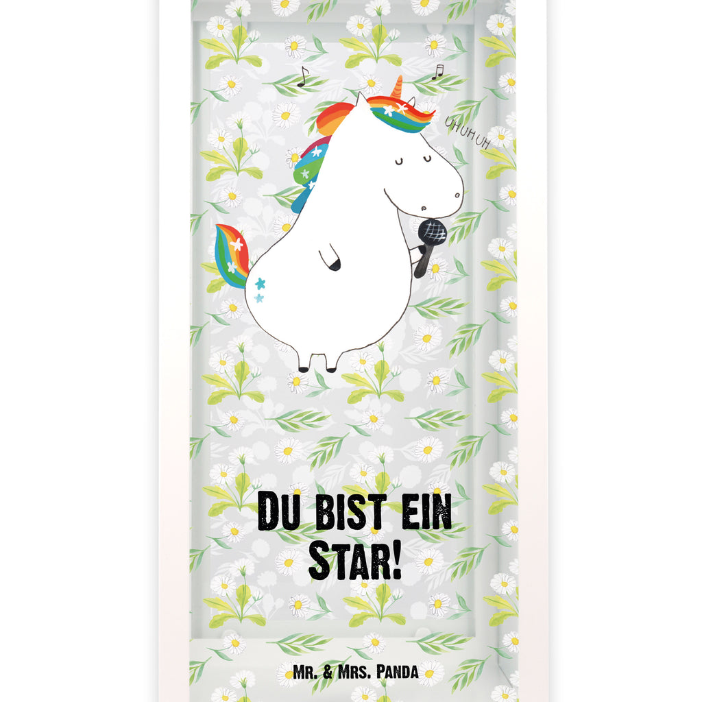 Deko Laterne Einhorn Sänger Gartenlampe, Gartenleuchte, Gartendekoration, Gartenlicht, Laterne  kleine Laternen, XXL Laternen, Laterne groß, Einhorn, Einhörner, Einhorn Deko, Pegasus, Unicorn, Glitzer, Konfetti, Party, Geburtstag, Feier, Fest, Disco, Sängerin, Sänger, Freundin