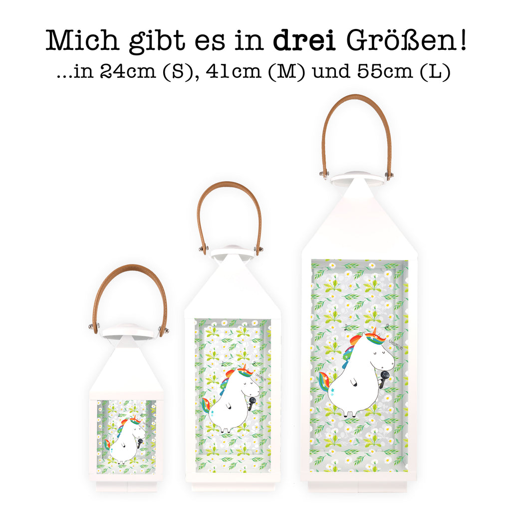 Deko Laterne Einhorn Sänger Gartenlampe, Gartenleuchte, Gartendekoration, Gartenlicht, Laterne  kleine Laternen, XXL Laternen, Laterne groß, Einhorn, Einhörner, Einhorn Deko, Pegasus, Unicorn, Glitzer, Konfetti, Party, Geburtstag, Feier, Fest, Disco, Sängerin, Sänger, Freundin