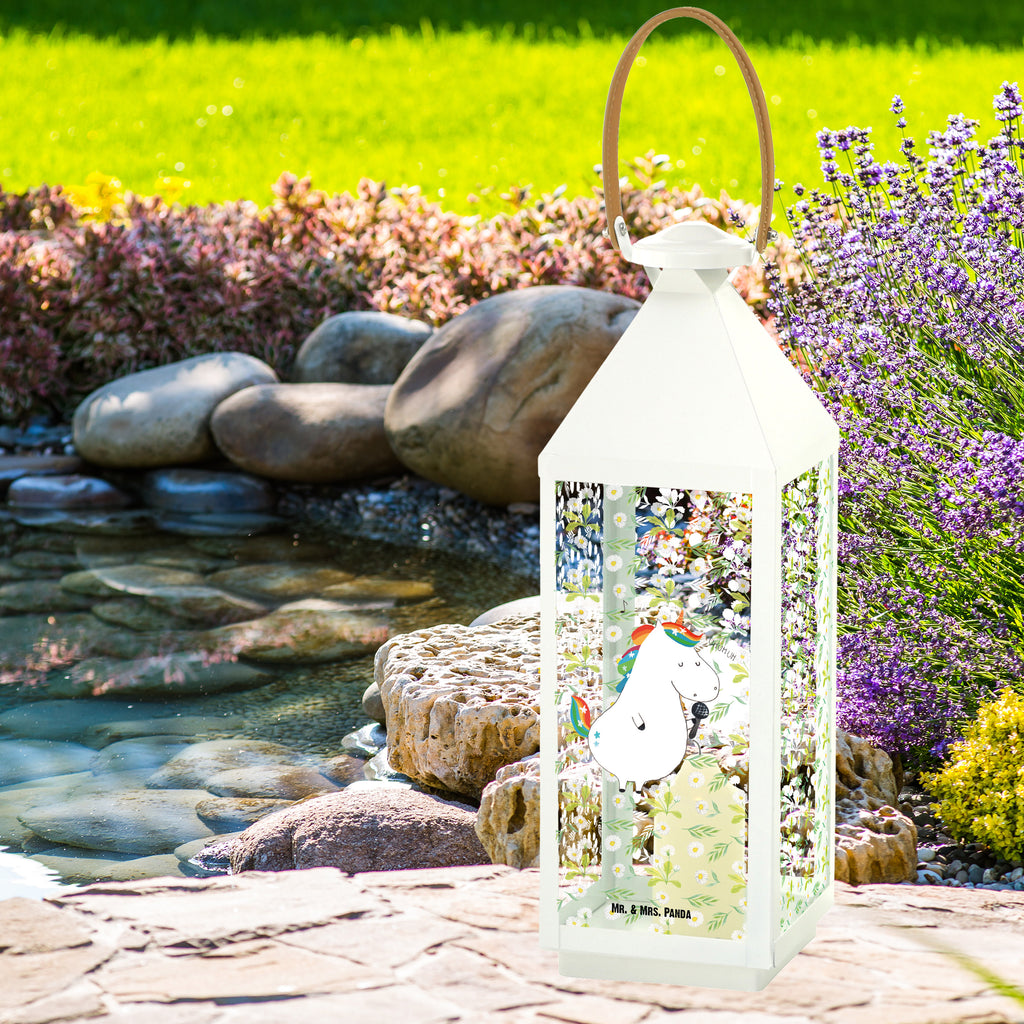 Deko Laterne Einhorn Sänger Gartenlampe, Gartenleuchte, Gartendekoration, Gartenlicht, Laterne  kleine Laternen, XXL Laternen, Laterne groß, Einhorn, Einhörner, Einhorn Deko, Pegasus, Unicorn, Glitzer, Konfetti, Party, Geburtstag, Feier, Fest, Disco, Sängerin, Sänger, Freundin