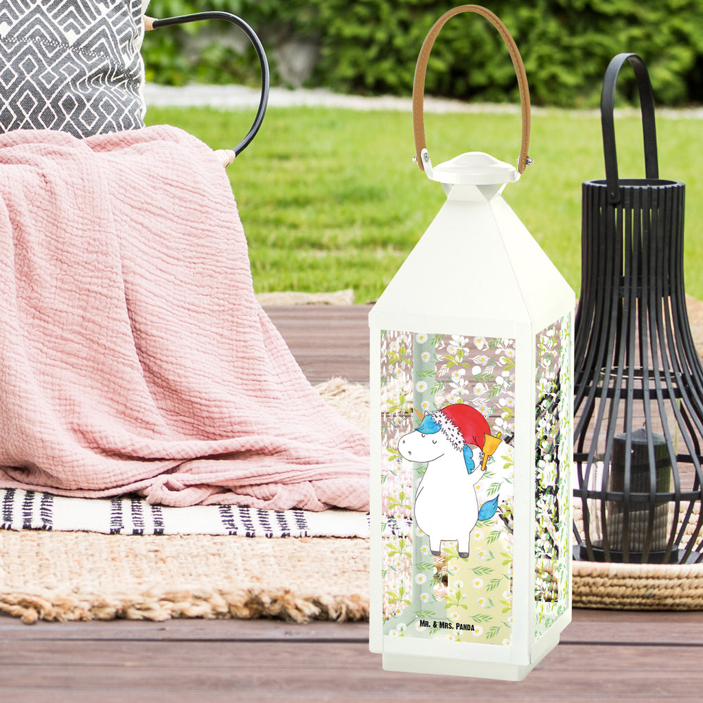 Deko Laterne Einhorn Weihnachtsmann Gartenlampe, Gartenleuchte, Gartendekoration, Gartenlicht, Laterne  kleine Laternen, XXL Laternen, Laterne groß, Einhorn, Einhörner, Einhorn Deko, Pegasus, Unicorn, Gin, Schokolade, Schoki, Weihnachten, Weihnachtsmann, Nikolaus, Wunschzettel, Wunschliste, Feenstaub