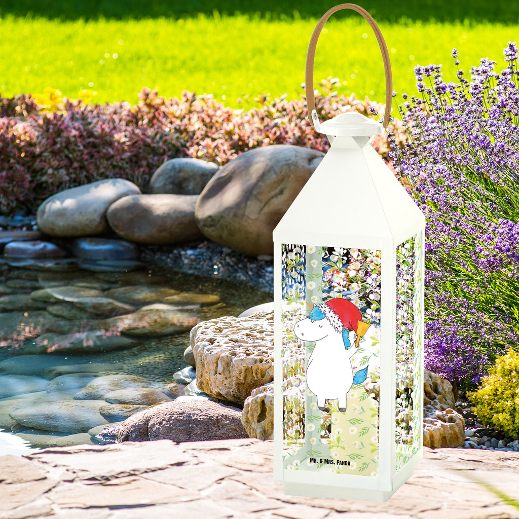 Deko Laterne Einhorn Weihnachtsmann Gartenlampe, Gartenleuchte, Gartendekoration, Gartenlicht, Laterne  kleine Laternen, XXL Laternen, Laterne groß, Einhorn, Einhörner, Einhorn Deko, Pegasus, Unicorn, Gin, Schokolade, Schoki, Weihnachten, Weihnachtsmann, Nikolaus, Wunschzettel, Wunschliste, Feenstaub