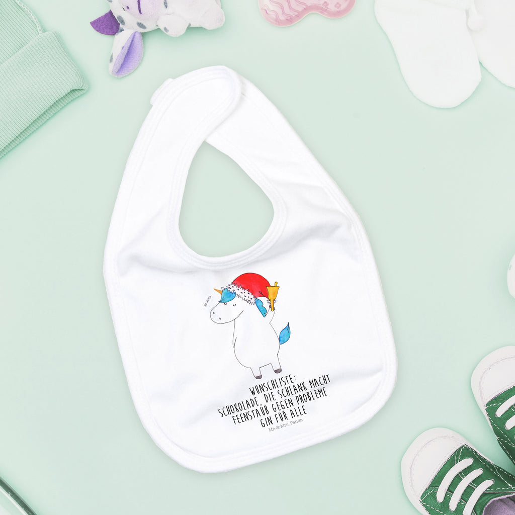Organic Babylätzchen Einhorn Weihnachtsmann Baby, Lätzchen, Spucktuch, Sabberlätzchen, Klettlätzchen, Babygeschenk, Baby Lätzchen, Geschenk für Geburt, Geschenk zur Geburt, Baby Spucktuch, Babyausstattung, Geschenkidee für Babyparty, Einhorn, Einhörner, Einhorn Deko, Pegasus, Unicorn, Gin, Schokolade, Schoki, Weihnachten, Weihnachtsmann, Nikolaus, Wunschzettel, Wunschliste, Feenstaub