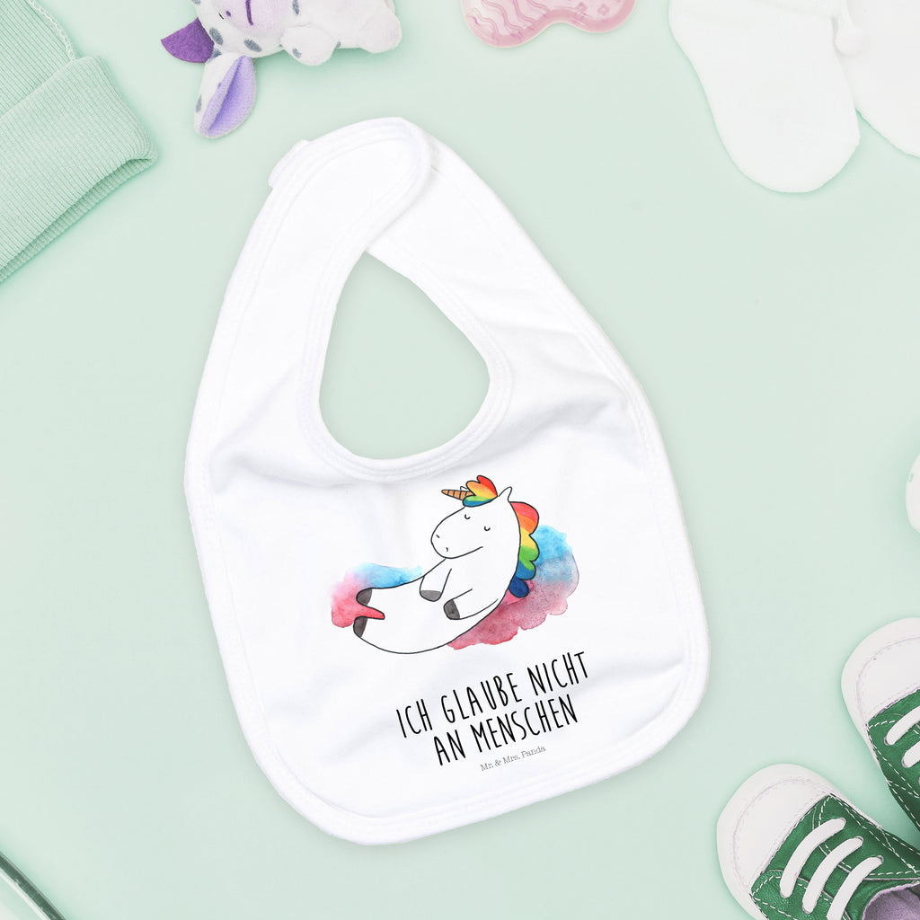 Organic Babylätzchen Einhorn Wolke 7 Baby, Lätzchen, Spucktuch, Sabberlätzchen, Klettlätzchen, Babygeschenk, Baby Lätzchen, Geschenk für Geburt, Geschenk zur Geburt, Baby Spucktuch, Babyausstattung, Geschenkidee für Babyparty, Einhorn, Einhörner, Einhorn Deko, Pegasus, Unicorn, verliebt, Menschen, witzig, lustig, Geschenk, Glaube, Realität, Lächeln