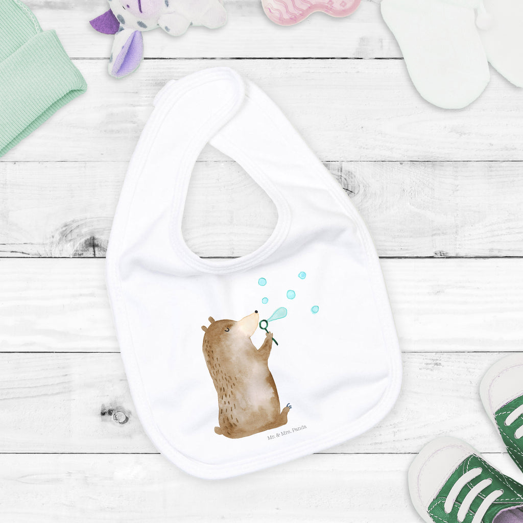 Organic Babylätzchen Bär Seifenblasen Baby, Lätzchen, Spucktuch, Sabberlätzchen, Klettlätzchen, Babygeschenk, Baby Lätzchen, Geschenk für Geburt, Geschenk zur Geburt, Baby Spucktuch, Babyausstattung, Geschenkidee für Babyparty, Bär, Teddy, Teddybär, Seifenblasen Bär Lustig Sein Glücklich Traurig Happy