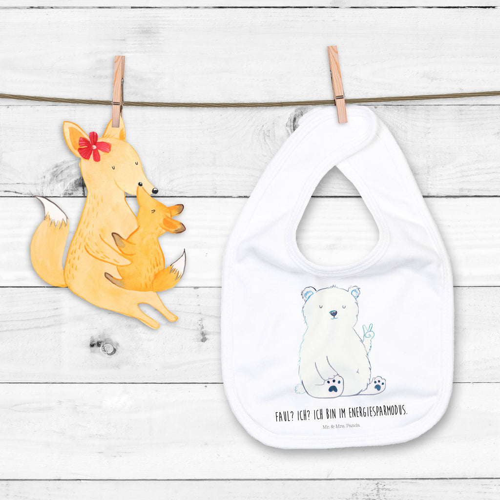 Organic Babylätzchen Eisbär Faul Baby, Lätzchen, Spucktuch, Sabberlätzchen, Klettlätzchen, Babygeschenk, Baby Lätzchen, Geschenk für Geburt, Geschenk zur Geburt, Baby Spucktuch, Babyausstattung, Geschenkidee für Babyparty, Bär, Teddy, Teddybär, Eisbär, Nordpol, Faul, Entspannen, Relaxen, Büro, Arbeit, Bürojob, Arbeitsplatz, Homeoffice