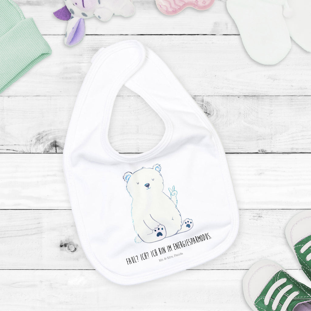 Organic Babylätzchen Eisbär Faul Baby, Lätzchen, Spucktuch, Sabberlätzchen, Klettlätzchen, Babygeschenk, Baby Lätzchen, Geschenk für Geburt, Geschenk zur Geburt, Baby Spucktuch, Babyausstattung, Geschenkidee für Babyparty, Bär, Teddy, Teddybär, Eisbär, Nordpol, Faul, Entspannen, Relaxen, Büro, Arbeit, Bürojob, Arbeitsplatz, Homeoffice