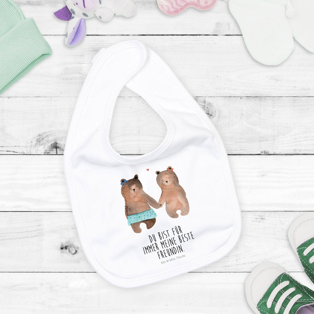 Organic Babylätzchen Bär Freundin Baby, Lätzchen, Spucktuch, Sabberlätzchen, Klettlätzchen, Babygeschenk, Baby Lätzchen, Geschenk für Geburt, Geschenk zur Geburt, Baby Spucktuch, Babyausstattung, Geschenkidee für Babyparty, Bär, Teddy, Teddybär, Bär Freundin Beste Freund Liebe Liebesbeweis Verliebt Kumpel Kumpeliene