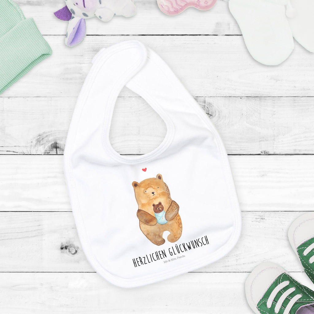 Organic Babylätzchen Bär mit Baby Baby, Lätzchen, Spucktuch, Sabberlätzchen, Klettlätzchen, Babygeschenk, Baby Lätzchen, Geschenk für Geburt, Geschenk zur Geburt, Baby Spucktuch, Babyausstattung, Geschenkidee für Babyparty, Bär, Teddy, Teddybär, Eltern, Mutter, Taufe, Geburt, Nichte, Neffe, Enkel, Enkelin, Täufling, Geburtstag, Glückwunsch