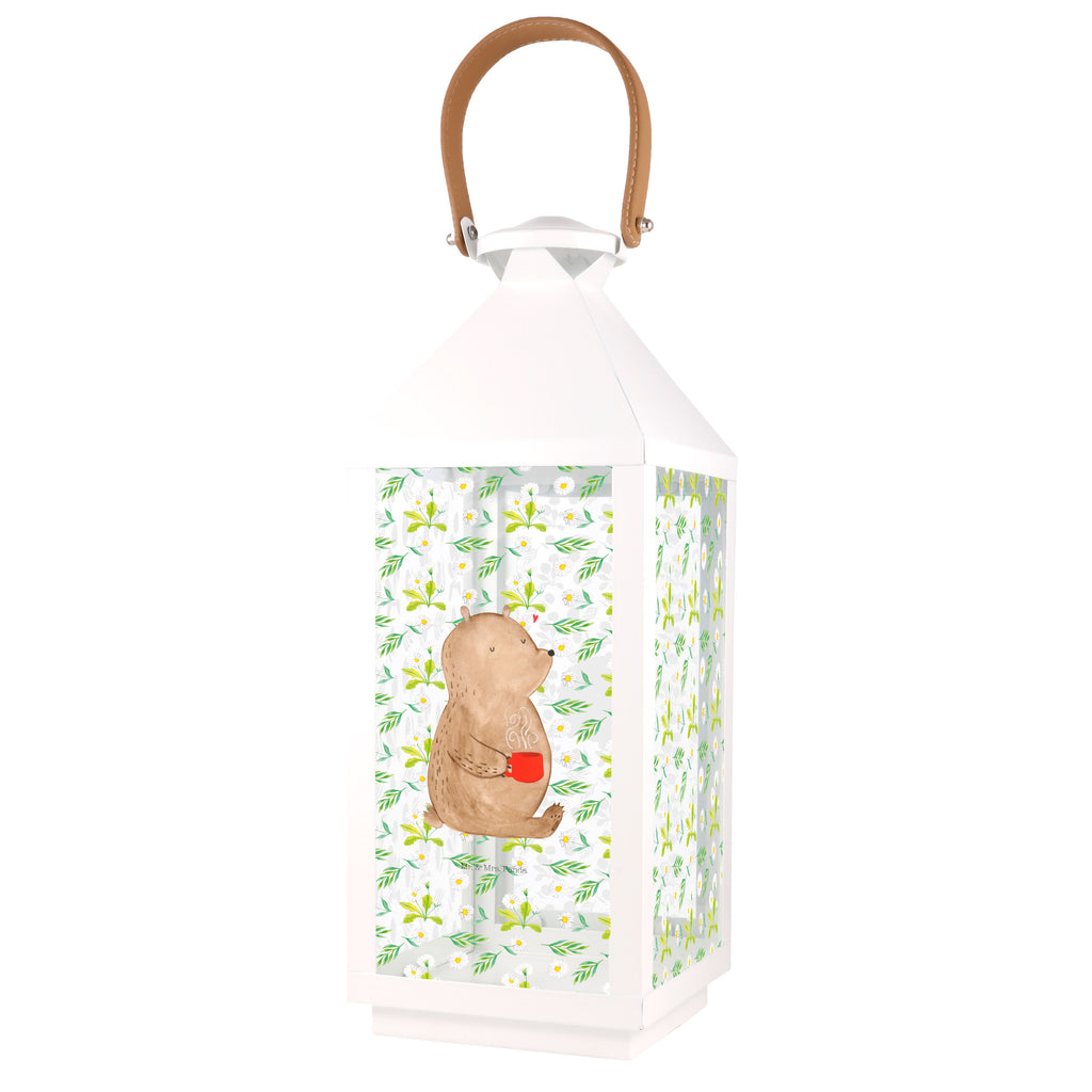 Deko Laterne Bär Kaffee Gartenlampe, Gartenleuchte, Gartendekoration, Gartenlicht, Laterne  kleine Laternen, XXL Laternen, Laterne groß, Bär, Teddy, Teddybär, Kaffee, Coffee, Bären, guten Morgen, Morgenroutine, Welt erobern, Welt retten, Motivation