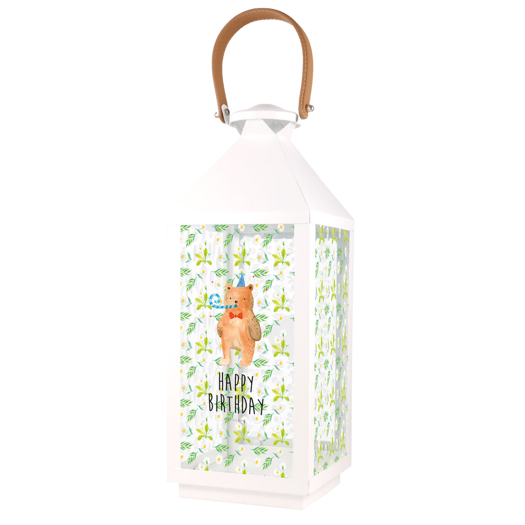 Deko Laterne Birthday Bär Gartenlampe, Gartenleuchte, Gartendekoration, Gartenlicht, Laterne  kleine Laternen, XXL Laternen, Laterne groß, Bär, Teddy, Teddybär, Happy Birthday, Alles Gute, Glückwunsch, Geburtstag