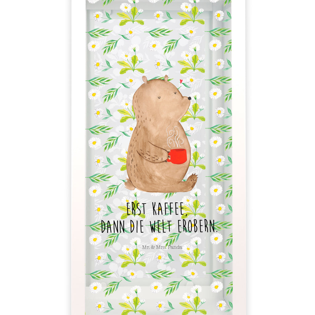 Deko Laterne Bär Kaffee Gartenlampe, Gartenleuchte, Gartendekoration, Gartenlicht, Laterne  kleine Laternen, XXL Laternen, Laterne groß, Bär, Teddy, Teddybär, Kaffee, Coffee, Bären, guten Morgen, Morgenroutine, Welt erobern, Welt retten, Motivation