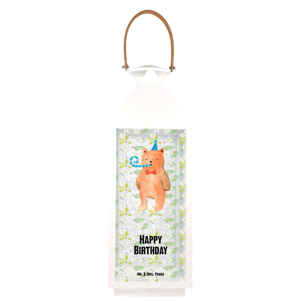 Deko Laterne Birthday Bär Gartenlampe, Gartenleuchte, Gartendekoration, Gartenlicht, Laterne  kleine Laternen, XXL Laternen, Laterne groß, Bär, Teddy, Teddybär, Happy Birthday, Alles Gute, Glückwunsch, Geburtstag