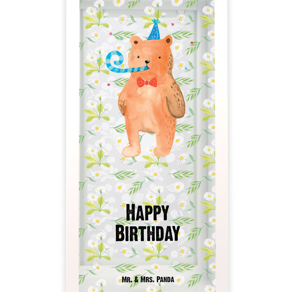 Deko Laterne Birthday Bär Gartenlampe, Gartenleuchte, Gartendekoration, Gartenlicht, Laterne  kleine Laternen, XXL Laternen, Laterne groß, Bär, Teddy, Teddybär, Happy Birthday, Alles Gute, Glückwunsch, Geburtstag