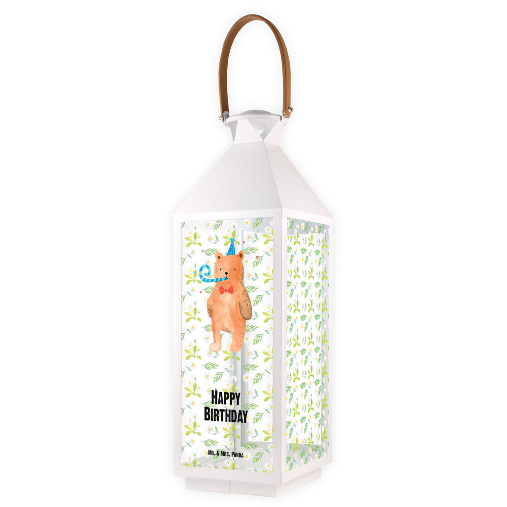 Deko Laterne Birthday Bär Gartenlampe, Gartenleuchte, Gartendekoration, Gartenlicht, Laterne  kleine Laternen, XXL Laternen, Laterne groß, Bär, Teddy, Teddybär, Happy Birthday, Alles Gute, Glückwunsch, Geburtstag