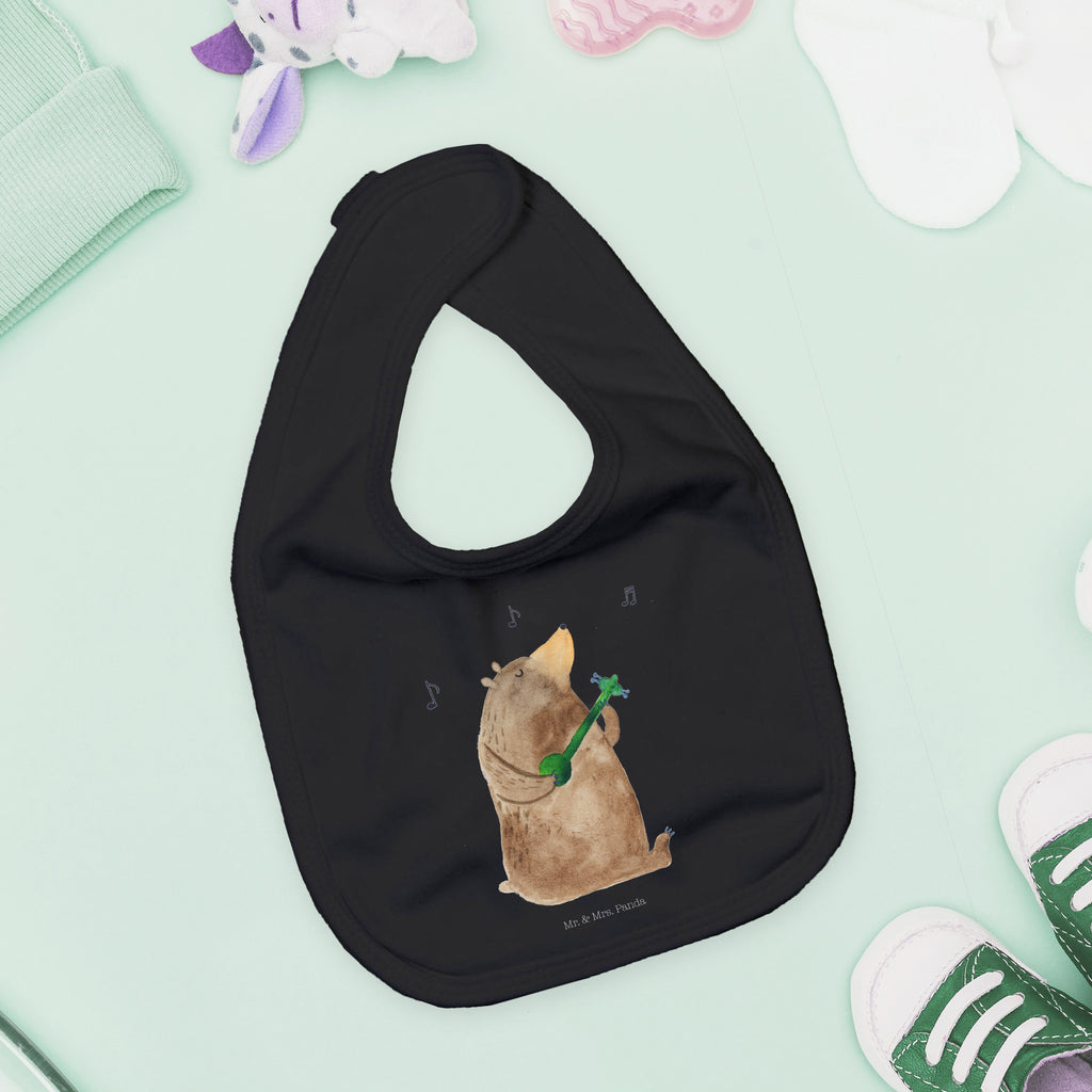 Organic Babylätzchen Bär Lied Baby, Lätzchen, Spucktuch, Sabberlätzchen, Klettlätzchen, Babygeschenk, Baby Lätzchen, Geschenk für Geburt, Geschenk zur Geburt, Baby Spucktuch, Babyausstattung, Geschenkidee für Babyparty, Bär, Teddy, Teddybär, Bärchen, Bear, Liebeslied, Lied, Song, Valentinstag, Valentine, Geschenk, Partner, Liebe, Freundin, Frau, Herz, Spruch