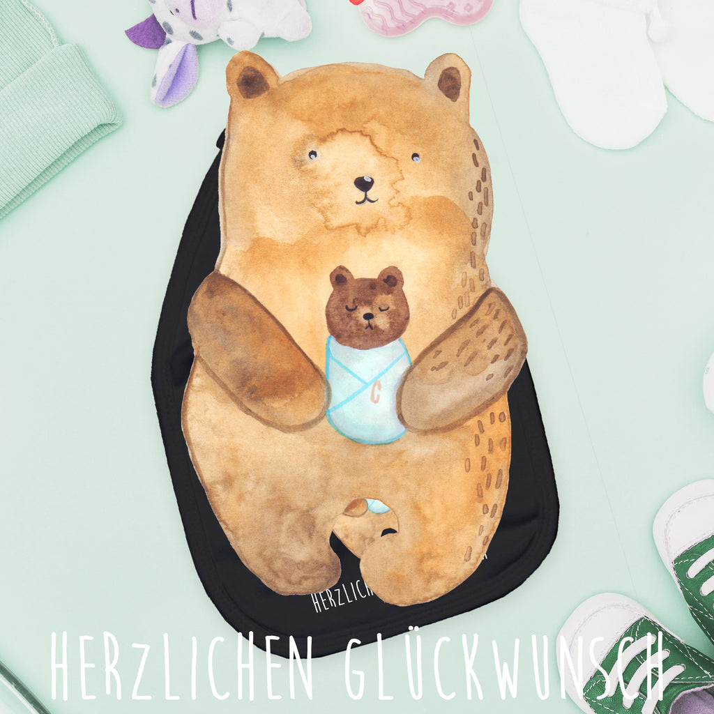 Organic Babylätzchen Bär mit Baby Baby, Lätzchen, Spucktuch, Sabberlätzchen, Klettlätzchen, Babygeschenk, Baby Lätzchen, Geschenk für Geburt, Geschenk zur Geburt, Baby Spucktuch, Babyausstattung, Geschenkidee für Babyparty, Bär, Teddy, Teddybär, Eltern, Mutter, Taufe, Geburt, Nichte, Neffe, Enkel, Enkelin, Täufling, Geburtstag, Glückwunsch