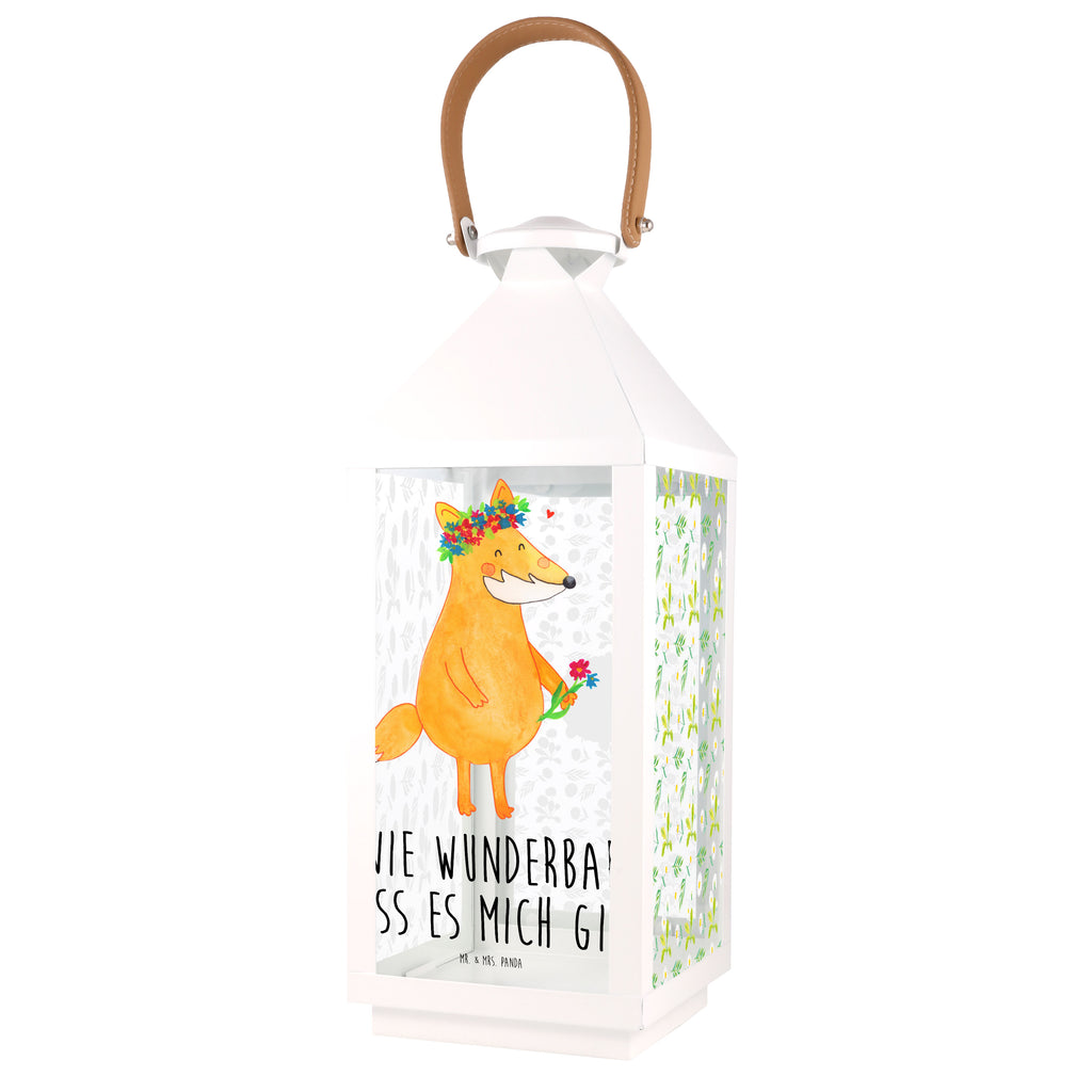 Deko Laterne Fuchs Blumenliebe Gartenlampe, Gartenleuchte, Gartendekoration, Gartenlicht, Laterne  kleine Laternen, XXL Laternen, Laterne groß, Fuchs, Füchse, Fox, Liebe, Freundin, Fuchsmädchen, Blumenmädchen, Freundinnen, Liebesbeweis, Blume, Blumen, Motivation, Freude, ich, mich, Selbstliebe