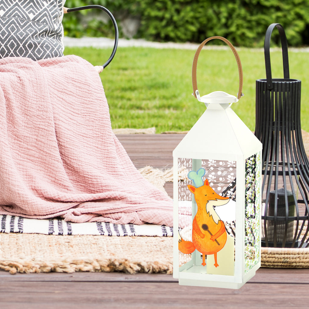 Deko Laterne Fuchs Koch Gartenlampe, Gartenleuchte, Gartendekoration, Gartenlicht, Laterne  kleine Laternen, XXL Laternen, Laterne groß, Fuchs, Füchse, Koch Geschenk, Küche Spruch, Küche Deko, Köche, Bäcker, Party Spruch, Spruch lustig, witzig