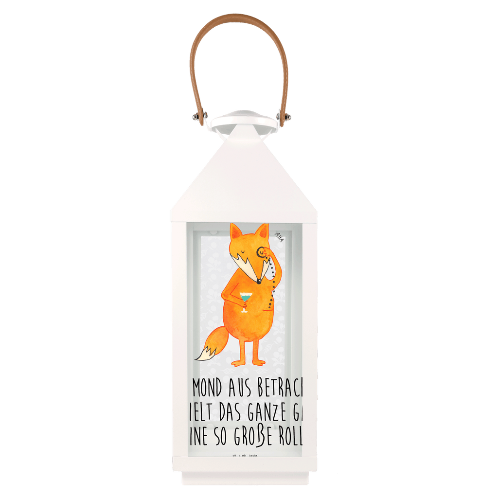 Deko Laterne Fuchs Lord Gartenlampe, Gartenleuchte, Gartendekoration, Gartenlicht, Laterne  kleine Laternen, XXL Laternen, Laterne groß, Fuchs, Füchse, tröstende Worte, Spruch lustig, Liebeskummer Geschenk, Motivation Spruch, Problemlösung
