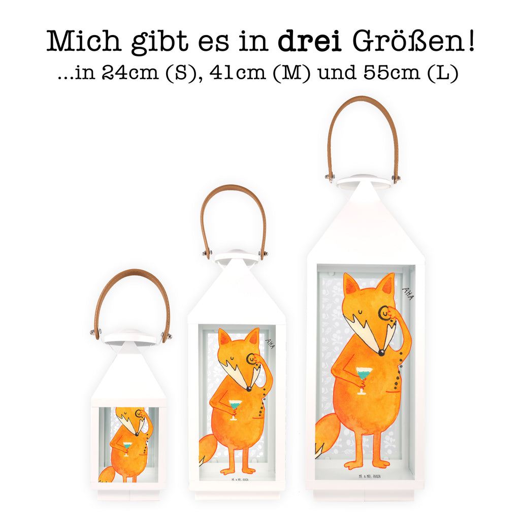 Deko Laterne Fuchs Lord Gartenlampe, Gartenleuchte, Gartendekoration, Gartenlicht, Laterne  kleine Laternen, XXL Laternen, Laterne groß, Fuchs, Füchse, tröstende Worte, Spruch lustig, Liebeskummer Geschenk, Motivation Spruch, Problemlösung