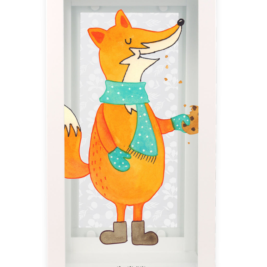 Deko Laterne Fuchs Keks Gartenlampe, Gartenleuchte, Gartendekoration, Gartenlicht, Laterne  kleine Laternen, XXL Laternen, Laterne groß, Fuchs, Füchse, Backen Spruch, Kekse, Winter, Weihnachtszeit, Plätzchen, Liebe, Küche Deko