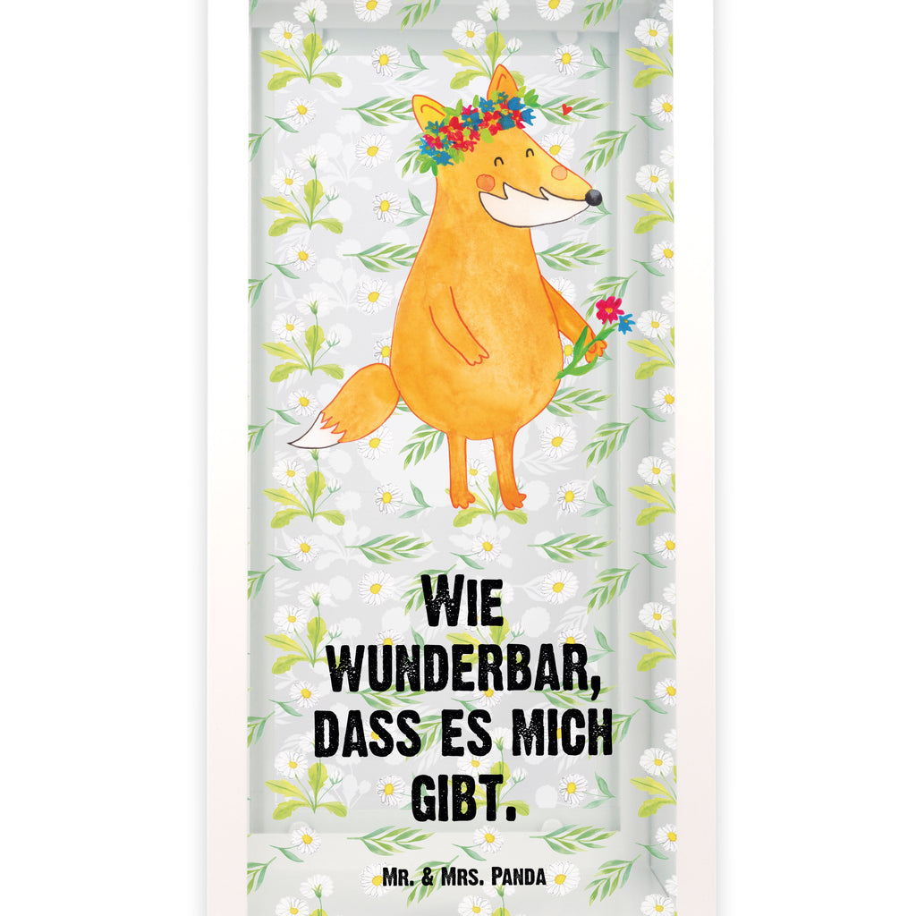 Deko Laterne Fuchs Blumenliebe Gartenlampe, Gartenleuchte, Gartendekoration, Gartenlicht, Laterne  kleine Laternen, XXL Laternen, Laterne groß, Fuchs, Füchse, Fox, Liebe, Freundin, Fuchsmädchen, Blumenmädchen, Freundinnen, Liebesbeweis, Blume, Blumen, Motivation, Freude, ich, mich, Selbstliebe