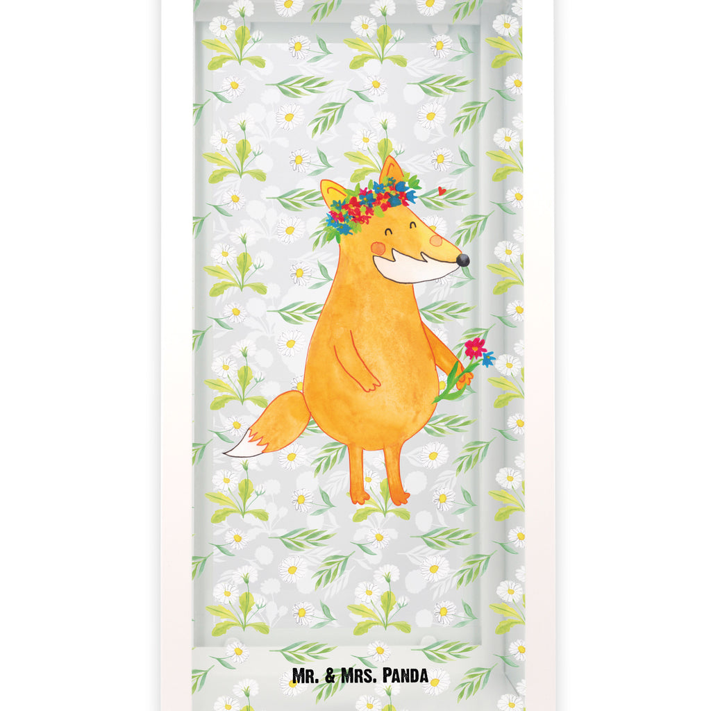 Deko Laterne Fuchs Blumenliebe Gartenlampe, Gartenleuchte, Gartendekoration, Gartenlicht, Laterne  kleine Laternen, XXL Laternen, Laterne groß, Fuchs, Füchse, Fox, Liebe, Freundin, Fuchsmädchen, Blumenmädchen, Freundinnen, Liebesbeweis, Blume, Blumen, Motivation, Freude, ich, mich, Selbstliebe