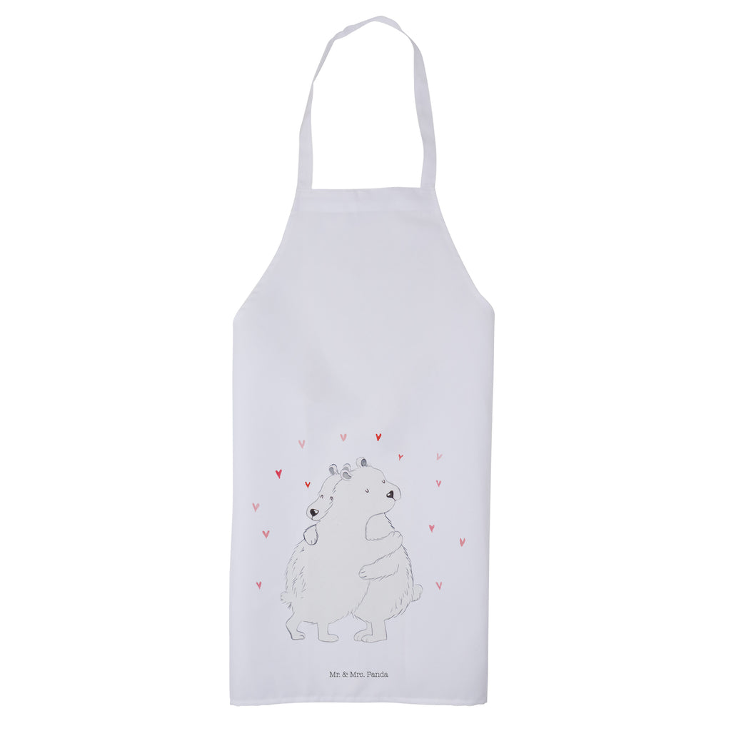 Kochschürze Eisbär Umarmen Schürze, Backschürze, Küchenschürze, Grillschürze, Latzschürze, Tiermotive, Gute Laune, lustige Sprüche, Tiere