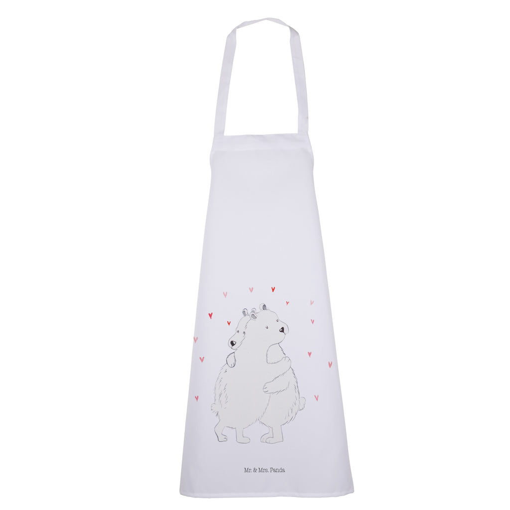 Kochschürze Eisbär Umarmen Schürze, Backschürze, Küchenschürze, Grillschürze, Latzschürze, Tiermotive, Gute Laune, lustige Sprüche, Tiere