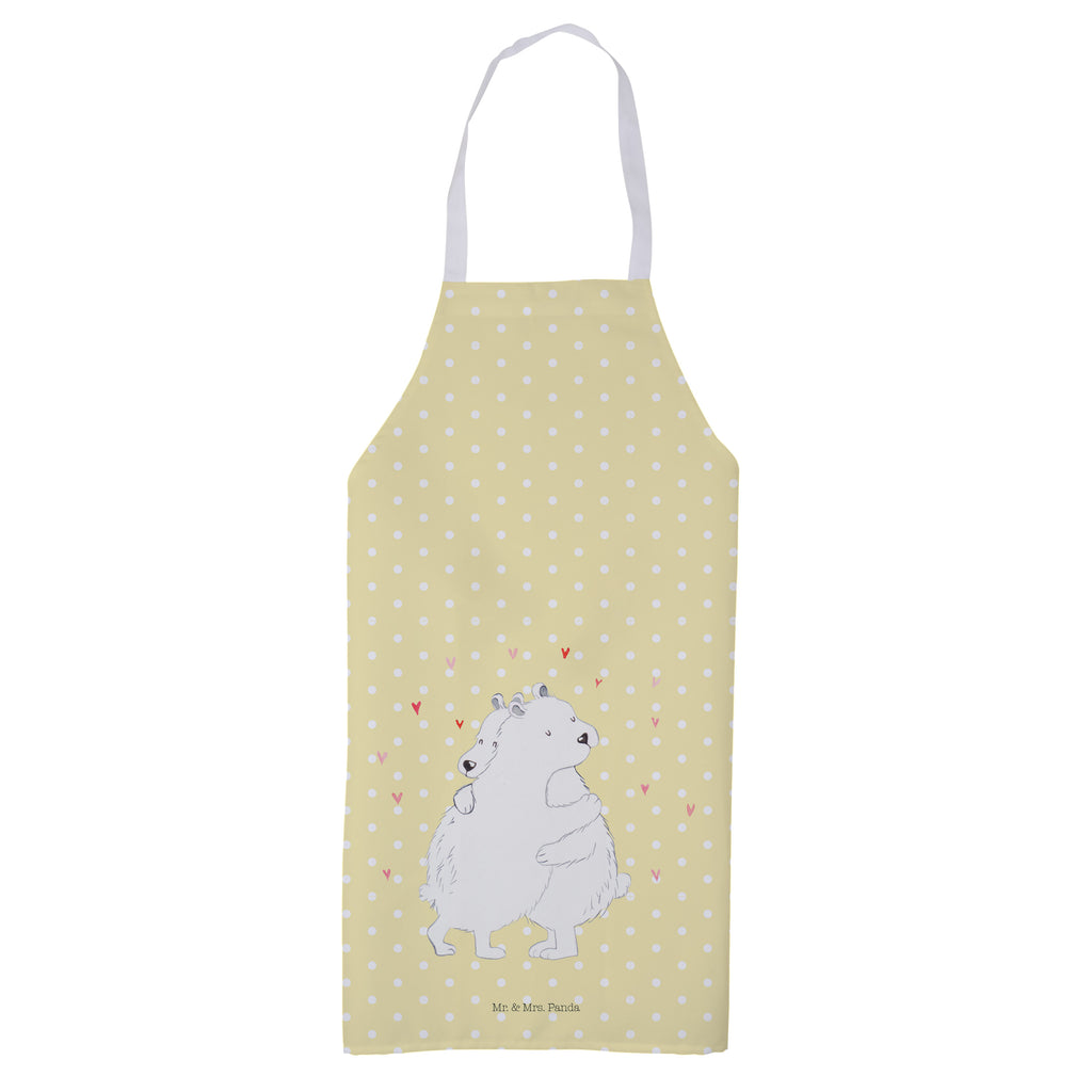 Kochschürze Eisbär Umarmen Schürze, Backschürze, Küchenschürze, Grillschürze, Latzschürze, Tiermotive, Gute Laune, lustige Sprüche, Tiere
