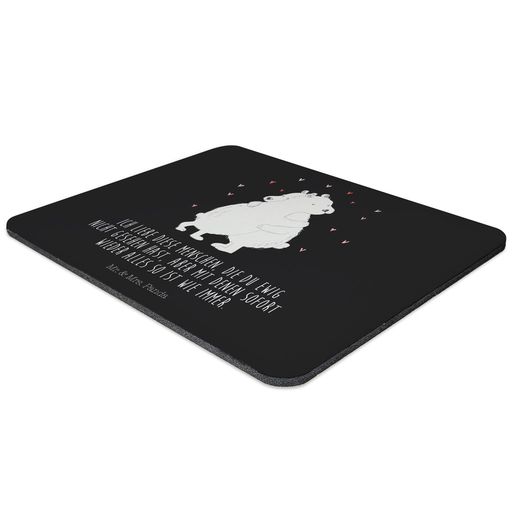 Mauspad Eisbär Umarmen Mousepad, Computer zubehör, Büroausstattung, PC Zubehör, Arbeitszimmer, Mauspad, Einzigartiges Mauspad, Designer Mauspad, Tiermotive, Gute Laune, lustige Sprüche, Tiere