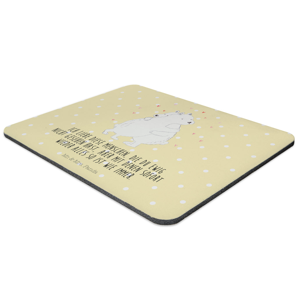 Mauspad Eisbär Umarmen Mousepad, Computer zubehör, Büroausstattung, PC Zubehör, Arbeitszimmer, Mauspad, Einzigartiges Mauspad, Designer Mauspad, Tiermotive, Gute Laune, lustige Sprüche, Tiere