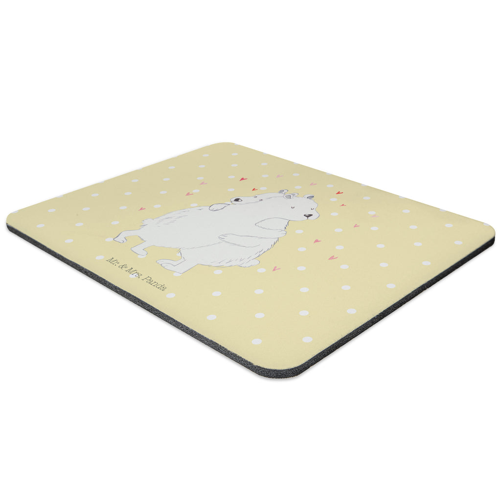 Mauspad Eisbär Umarmen Mousepad, Computer zubehör, Büroausstattung, PC Zubehör, Arbeitszimmer, Mauspad, Einzigartiges Mauspad, Designer Mauspad, Tiermotive, Gute Laune, lustige Sprüche, Tiere