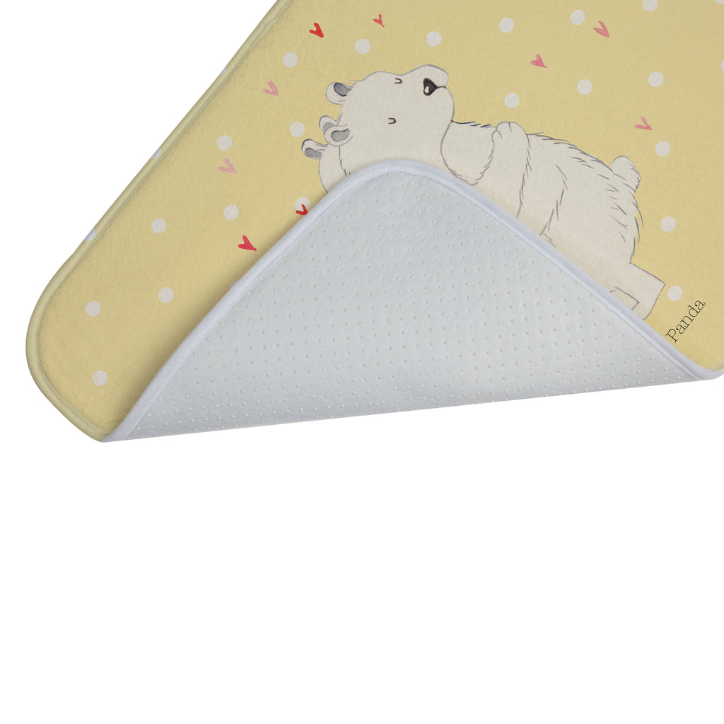 Badvorleger Eisbär Umarmen Badematte, Badteppich, Duschvorleger, Badezimmerteppich, Badezimmermatte, Badvorleger, Duschmatte, Duschteppich, Tiermotive, Gute Laune, lustige Sprüche, Tiere