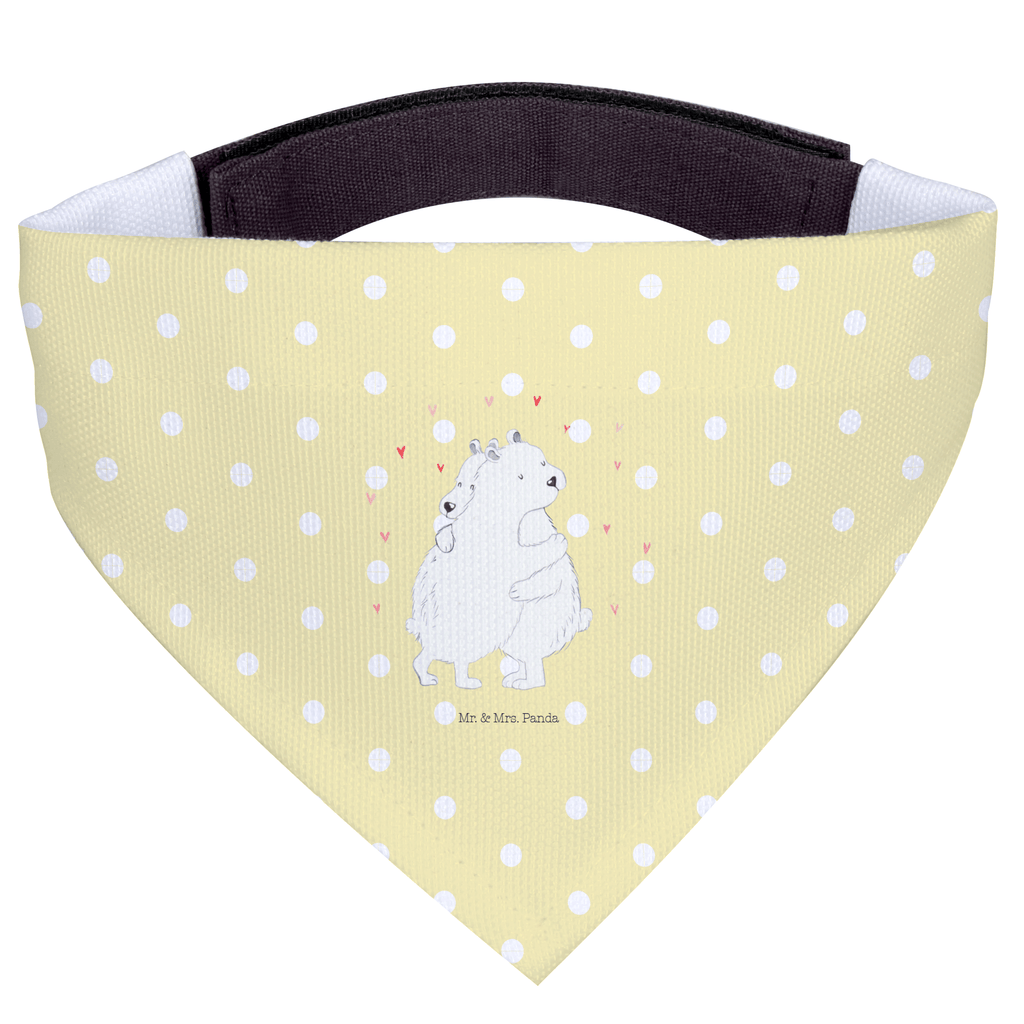 Hundehalstuch S Eisbär Umarmen Hundehalstuch, Halstuch, Hunde, Tuch, klein, kleine Hunde, Tiermotive, Gute Laune, lustige Sprüche, Tiere