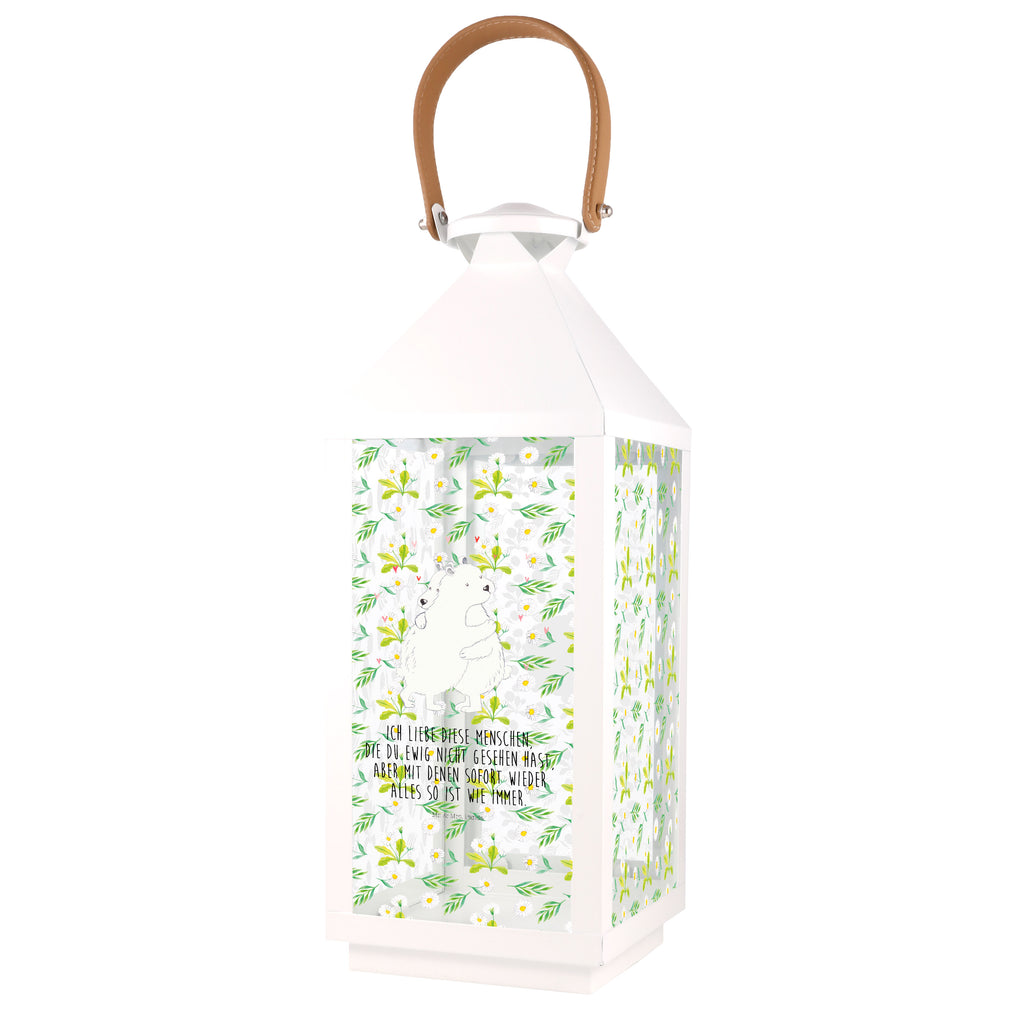 Deko Laterne Eisbär Umarmen Gartenlampe, Gartenleuchte, Gartendekoration, Gartenlicht, Laterne  kleine Laternen, XXL Laternen, Laterne groß, Tiermotive, Gute Laune, lustige Sprüche, Tiere