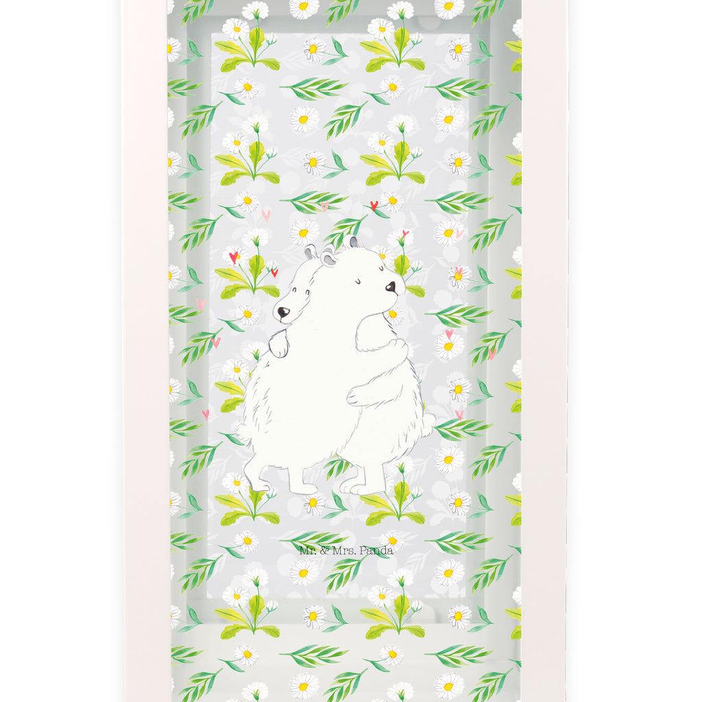 Deko Laterne Eisbär Umarmen Gartenlampe, Gartenleuchte, Gartendekoration, Gartenlicht, Laterne  kleine Laternen, XXL Laternen, Laterne groß, Tiermotive, Gute Laune, lustige Sprüche, Tiere