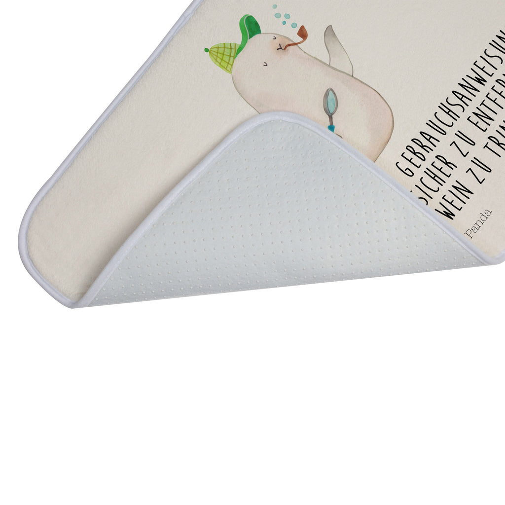 Badvorleger Robbe Sherlock Badematte, Badteppich, Duschvorleger, Badezimmerteppich, Badezimmermatte, Badvorleger, Duschmatte, Duschteppich, Tiermotive, Gute Laune, lustige Sprüche, Tiere