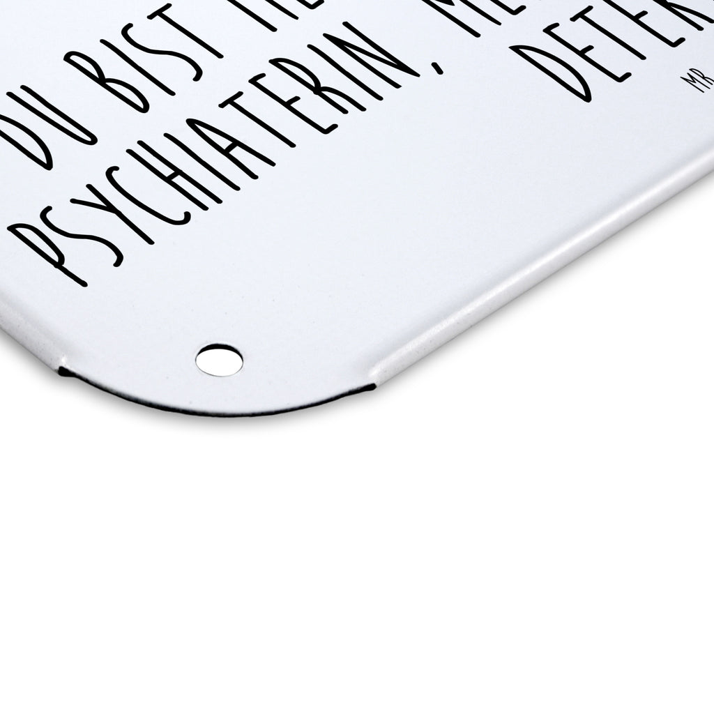 Blechschild Robbe Sherlock Blechschild, Metallschild, Geschenk Schild, Schild, Magnet-Metall-Schild, Deko Schild, Wandschild, Wand-Dekoration, Türschild, Tiermotive, Gute Laune, lustige Sprüche, Tiere