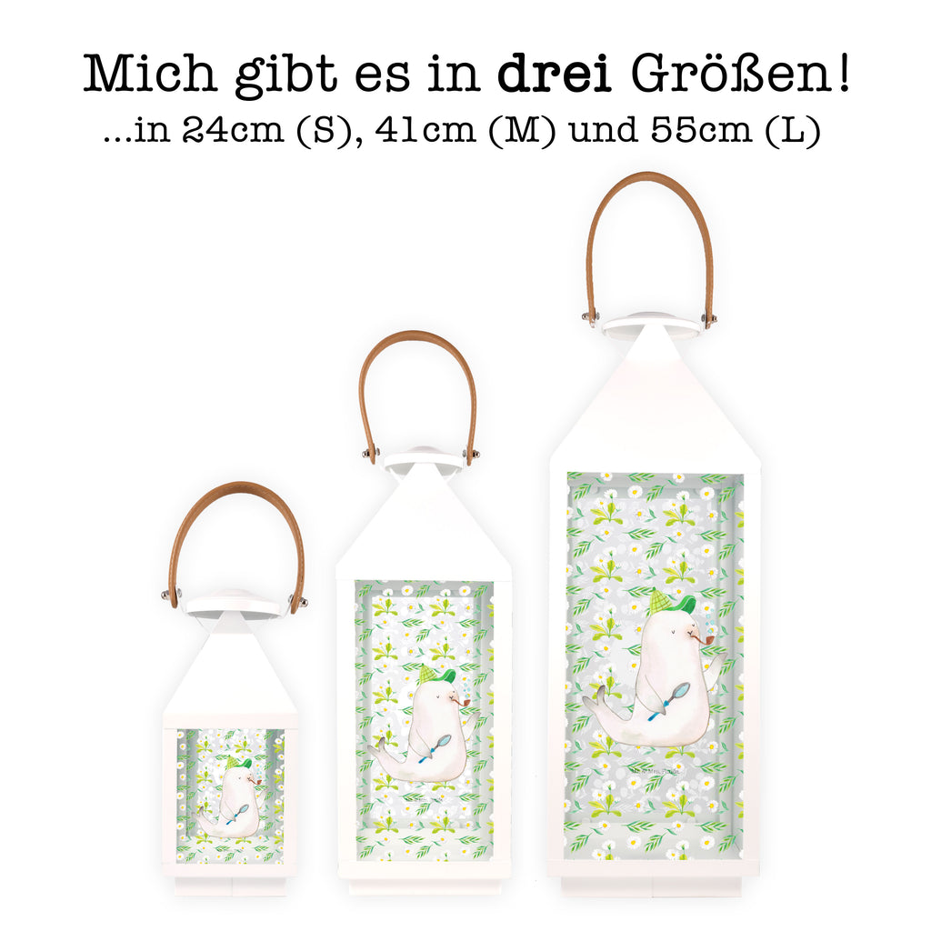 Deko Laterne Robbe Sherlock Gartenlampe, Gartenleuchte, Gartendekoration, Gartenlicht, Laterne  kleine Laternen, XXL Laternen, Laterne groß, Tiermotive, Gute Laune, lustige Sprüche, Tiere