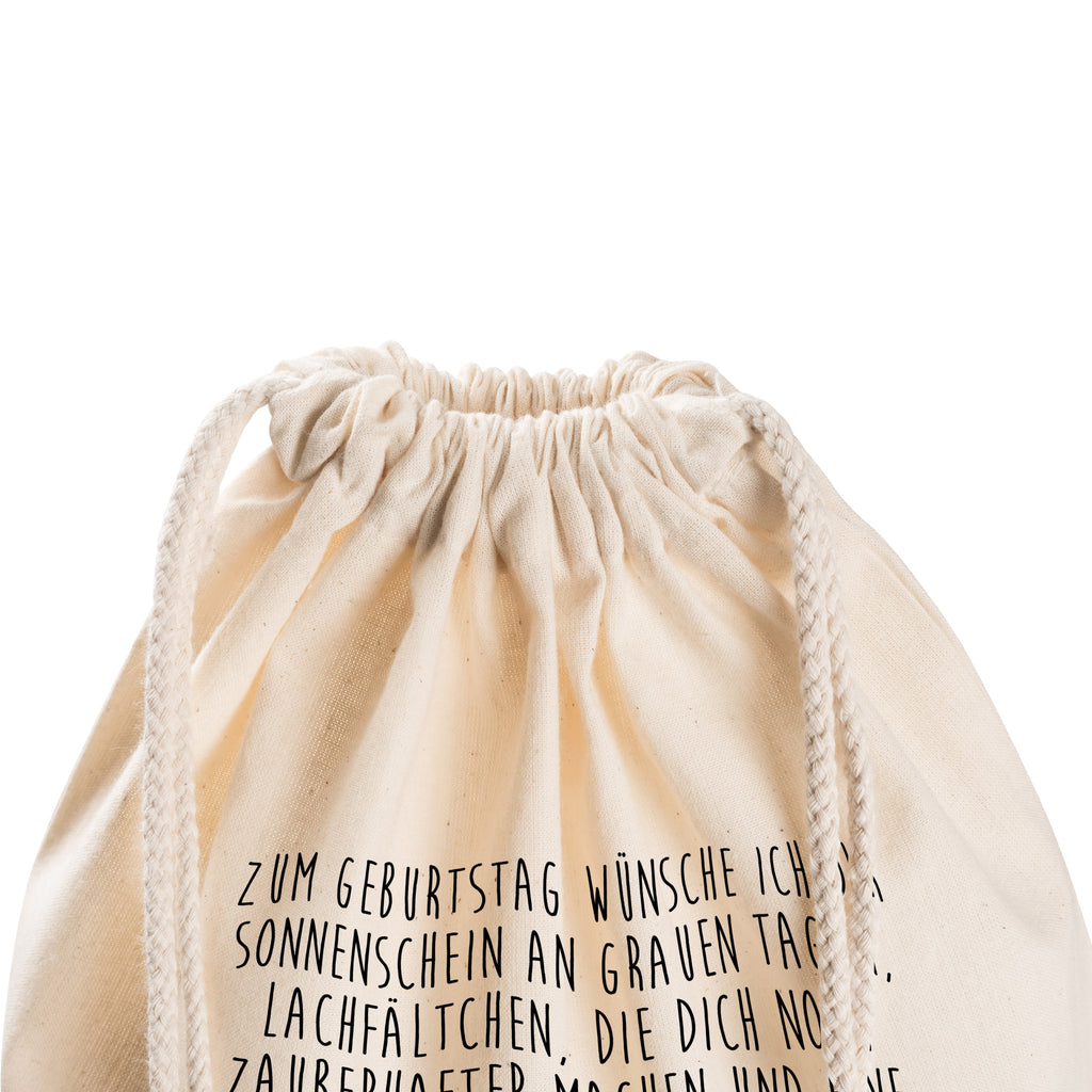 Sportbeutel Maus Pinguin Geburtstag Turnbeutel, Beutel, Sporttasche, Tasche, Stoffbeutel, Geburtstag, Geburtstagsgeschenk, Geschenk, Maus, Pinguin, Geburtstage, Happy Birthday, Geburtstagsfeier