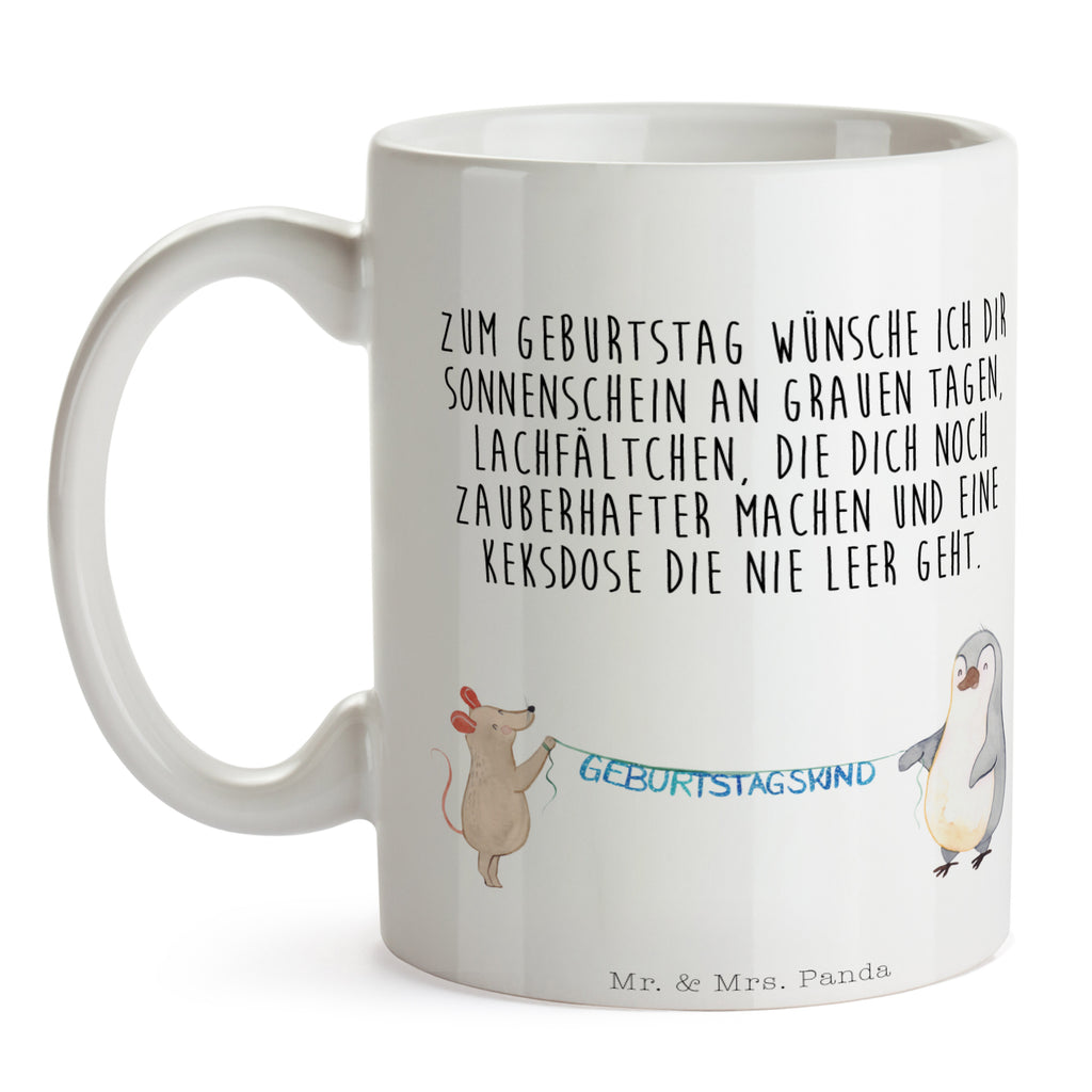 Tasse Maus Pinguin Geburtstag Maus, Pinguin, Geburtstag, Geburtstage, Happy Birthday, Geburtstagsgeschenk, Geschenk, Geburtstagsfeier Becher, Kaffeetasse, Kaffeebecher, Tee, Frühstück, Büro  Geburtstag, Geburtstagsgeschenk, Geschenk