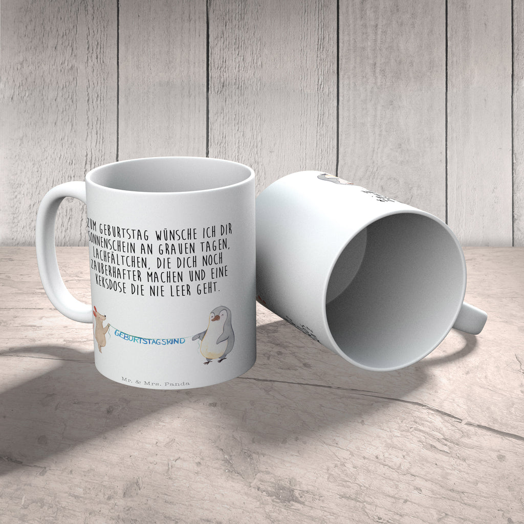 Tasse Maus Pinguin Geburtstag Maus, Pinguin, Geburtstag, Geburtstage, Happy Birthday, Geburtstagsgeschenk, Geschenk, Geburtstagsfeier Becher, Kaffeetasse, Kaffeebecher, Tee, Frühstück, Büro  Geburtstag, Geburtstagsgeschenk, Geschenk