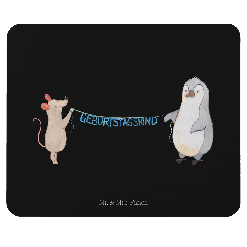 Mauspad Maus Pinguin Geburtstag Mousepad, Computer zubehör, Büroausstattung, PC Zubehör, Arbeitszimmer, Mauspad, Einzigartiges Mauspad, Designer Mauspad, Geburtstag, Geburtstagsgeschenk, Geschenk, Maus, Pinguin, Geburtstage, Happy Birthday, Geburtstagsfeier