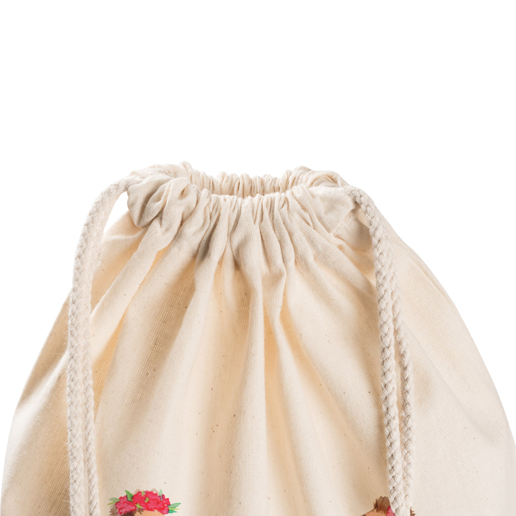 Sportbeutel Igel Seilhüpfen Turnbeutel, Beutel, Sporttasche, Tasche, Stoffbeutel, Tiermotive, Gute Laune, lustige Sprüche, Tiere, Igel, Maus, Seilspringen, Seilhüpfen, Kinder, Kindergarten
