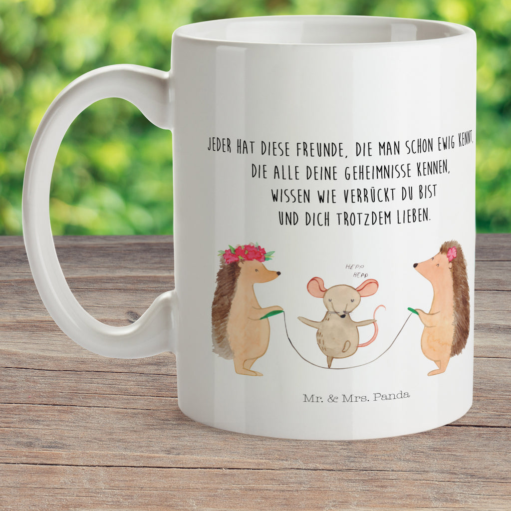 Kindertasse Igel Seilhüpfen Kunststoff Tasse, Kindergarten, Tasse, Trinkbecher, Camping Becher, Kaffeetasse, Kunststoffbecher, Kindergartenbecher, Outdoorgeschirr, Kunststoffgeschirr, Reisebecher, Reisetasse, Kinderbecher, Tiermotive, Gute Laune, lustige Sprüche, Tiere, Igel, Maus, Seilspringen, Seilhüpfen, Kinder