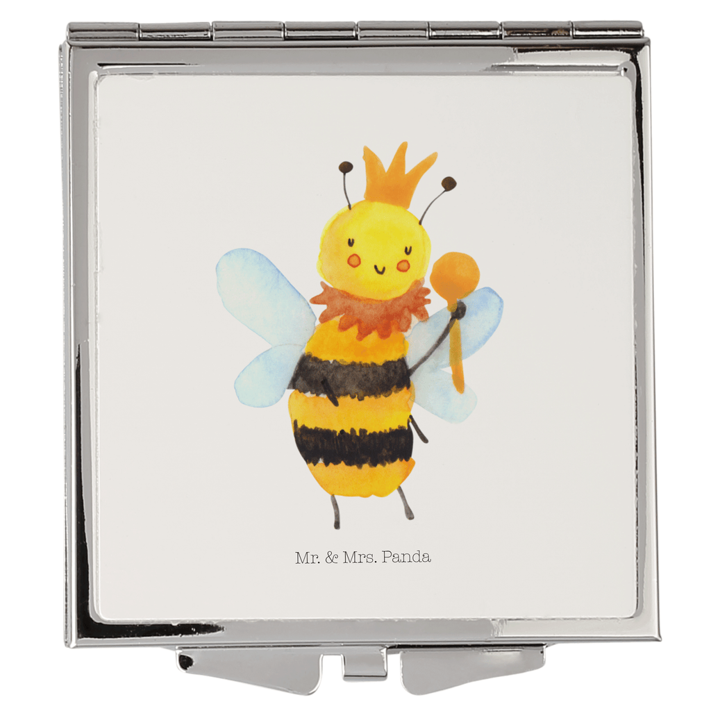 Handtaschenspiegel quadratisch Igel Seilhüpfen Spiegel, Handtasche, Quadrat, silber, schminken, Schminkspiegel, Tiermotive, Gute Laune, lustige Sprüche, Tiere, Igel, Maus, Seilspringen, Seilhüpfen, Kinder, Kindergarten